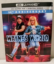 Wayne's World (4k UHD Blu-ray/Digital HD, 2022) NEW w/Slipcover