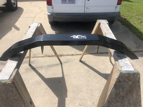 Ox Lite Bumper Utv / Side By Side Black Aluminum 