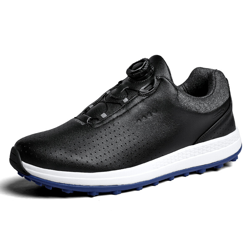 SALOMON Scarpe da golf professionali da uomo in pelle senza punte sneakers sportive golf passeggio