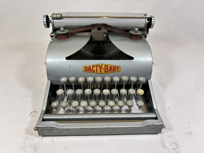 Jouet Machine à écrire Dacty Baby - Vintage En Tôle - Occasion
