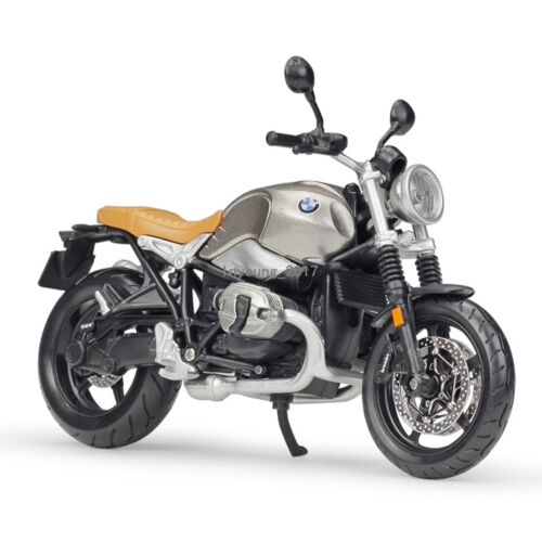 1:12 BMW R nineT Scrambler 2017 Motorcycle Model Diecast Toy Vehicle Boys Toys - Picture 3 of 8