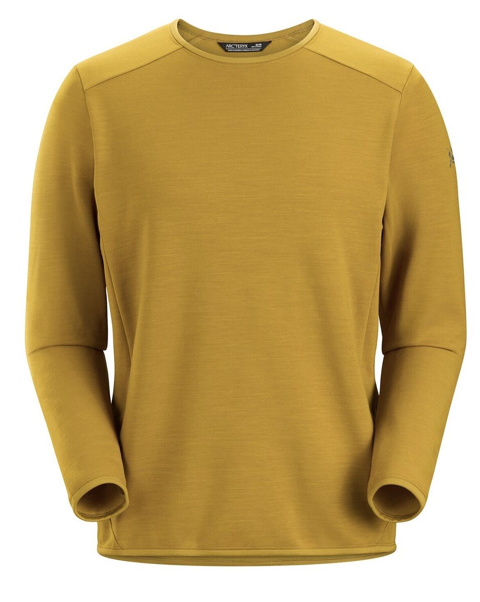 New Men's Arcteryx Kyanite AR Tech Wool Crew Neck Pullover New Men's Arcteryx Kyanite AR Tech Wool Crew Neck Pullover