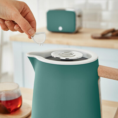 Set Petit-déjeuner SWAN Nordic Gris - Bouilloire, Grille-pain, Micro-ondes 20L