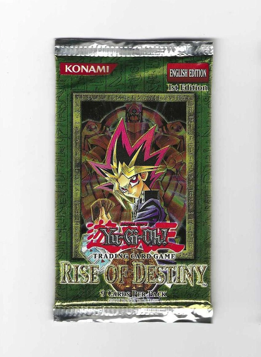 Yu-Gi-Oh! TCG Rise of Destiny Sealed Collectible Card Game Packs