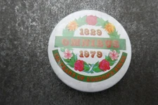 Omnibus 150 Years Of London's Buses Pin Badge Button (L36B)