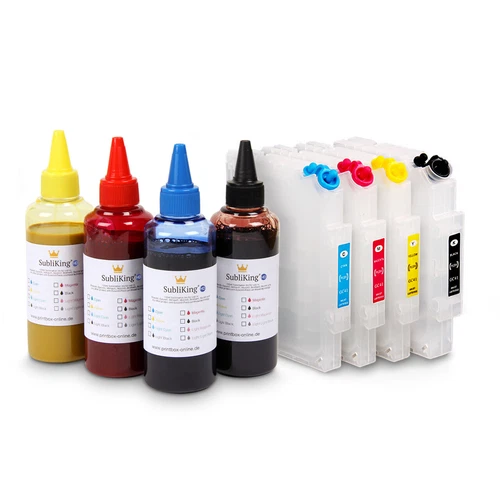 ✅ Sawgrass® Virtuoso SG-400 | SG-800 Sublimation Refill Starterset - 400ml Tinte