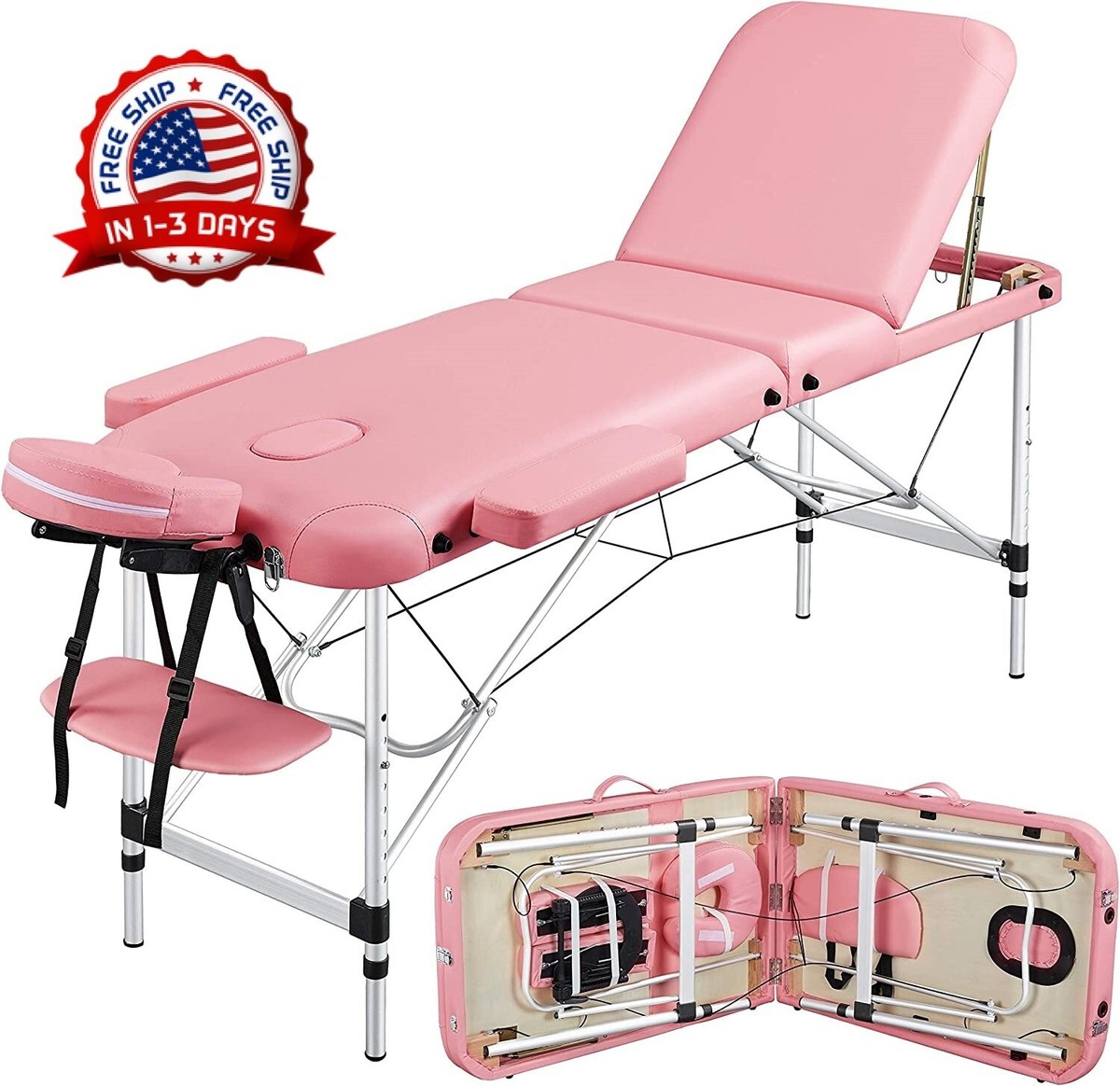 camillas portatiles para masajes mesa de masaje portatil ajustable spa de  salon