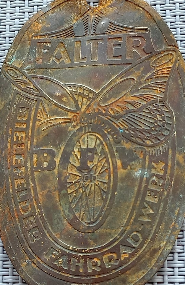 Old German badge with FALTER bicycle Rare eBay
