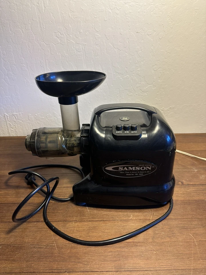 SAMSON GB-9005 УСОВЕРШЕНСТВОВАННЫЙ МНОГОЦЕЛЕВОЙ СОКОВЫЖИМАЛКА РЕДУКТОР СОКОВЫЖИМАЛКА - Изображение 4 из 4