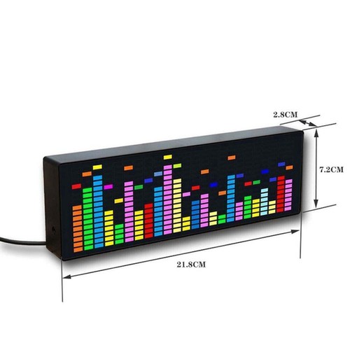 Music Spectrum Indicator VU-Meter RGB Audio Level Display Amp Lifier Boards New - Picture 9 of 10