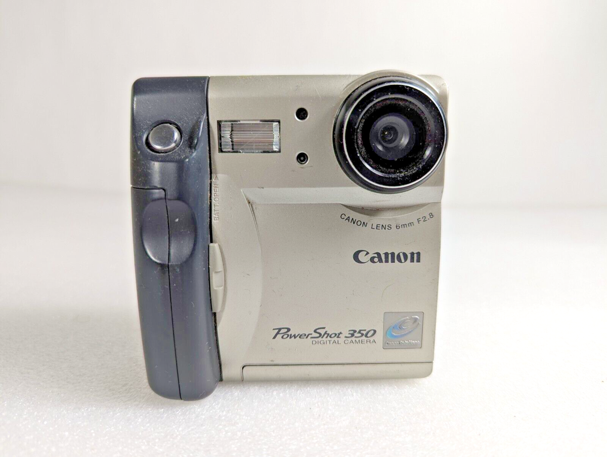 Vintage Canon Powershot 350 Digital Camera Point & Shoot | eBay