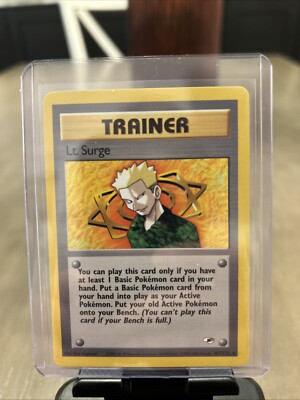 lt surge pokemon card value Lt. Surge's Bargain 170/132 Ultra Rare ME01: Mega Evolution NM Pokemon TCG