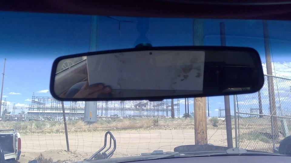 Espejo retrovisor interior Cadillac Fleetwood 1993 montado en parabrisas OEM Foto 3 de 4