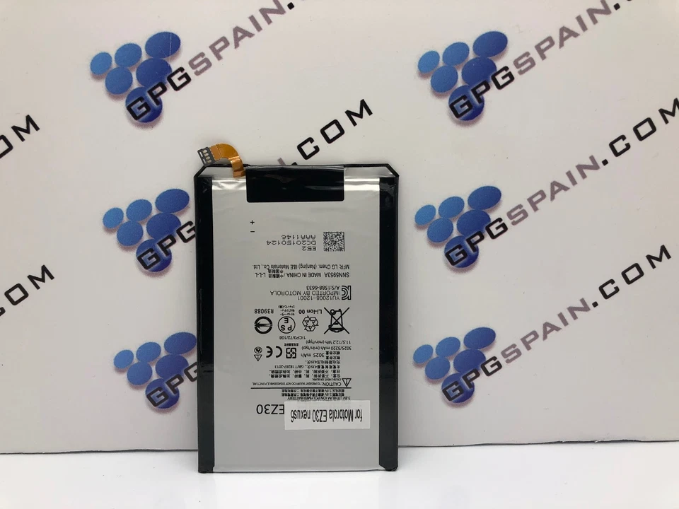Batterie MODELO EZ30 Für Motorola Google Nexus 6 (XT1115, XT1110) 24/48 Stunden - Bild 1 von 1
