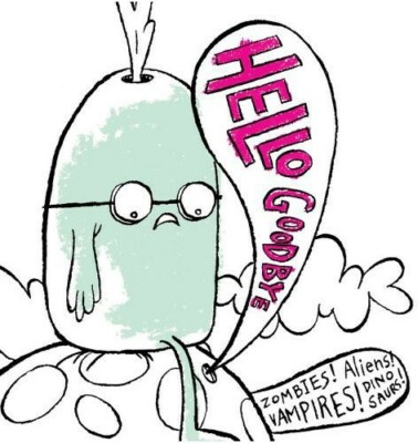 HELLO GOODBYE - Zombies Aliens Vampires Dinosaurs CD