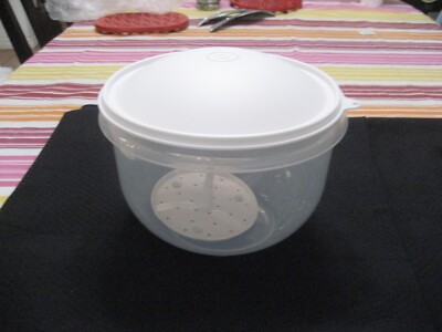 TUPPERWARE VHTF SUPER CRISP IT WHITE MIP  FREE SHIP