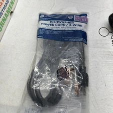 GE Universal 3-wire dishwasher power cord 5.4ft General Electric WX09X70910