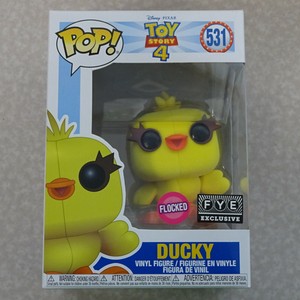 flocked ducky pop