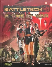 Battletech A Time of War RPG Hardcover Book Catalyst Game Labs 2010