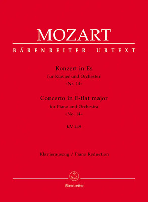 MOZART - Klavier Konzert Nr. 14 Zoll Es-Dur K. 449