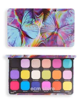 REVOLUTION Forever Flawless Lidschatten Palette - Digi Butterfly /EBQZ