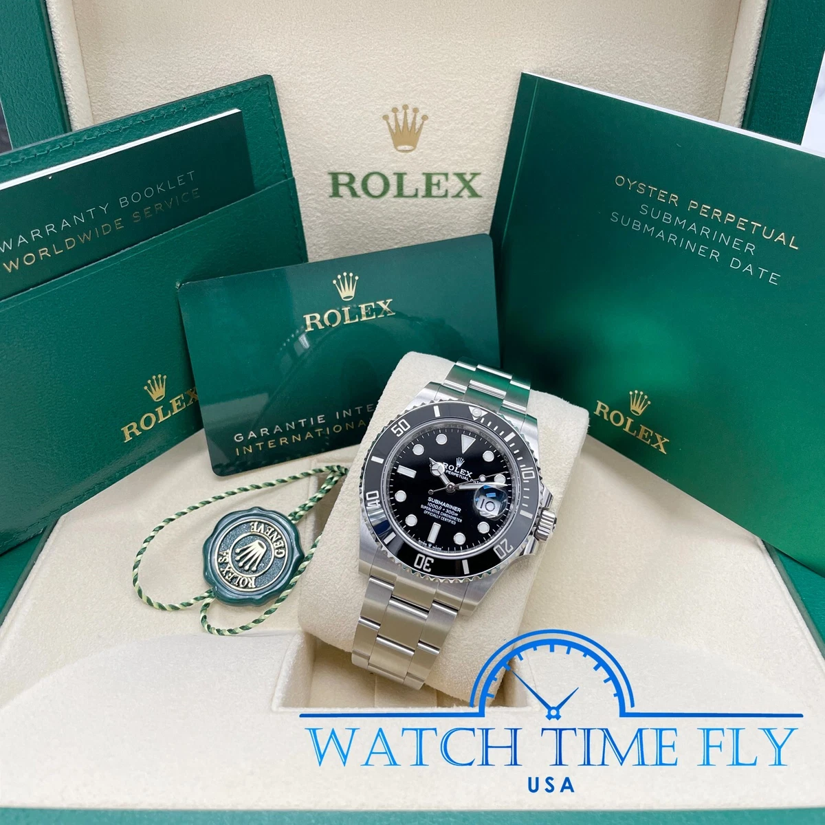 Rolex 2022 UNWORN Submariner Date 41mm 126610LN Black Dial