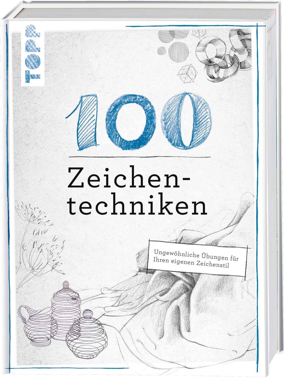 Thumbnail - 100 Zeichentechniken, Monika Reiter