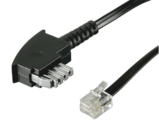 Thumbnail - Tae Anschlußkabel; Tel Tae-n 600 Int Black 6m