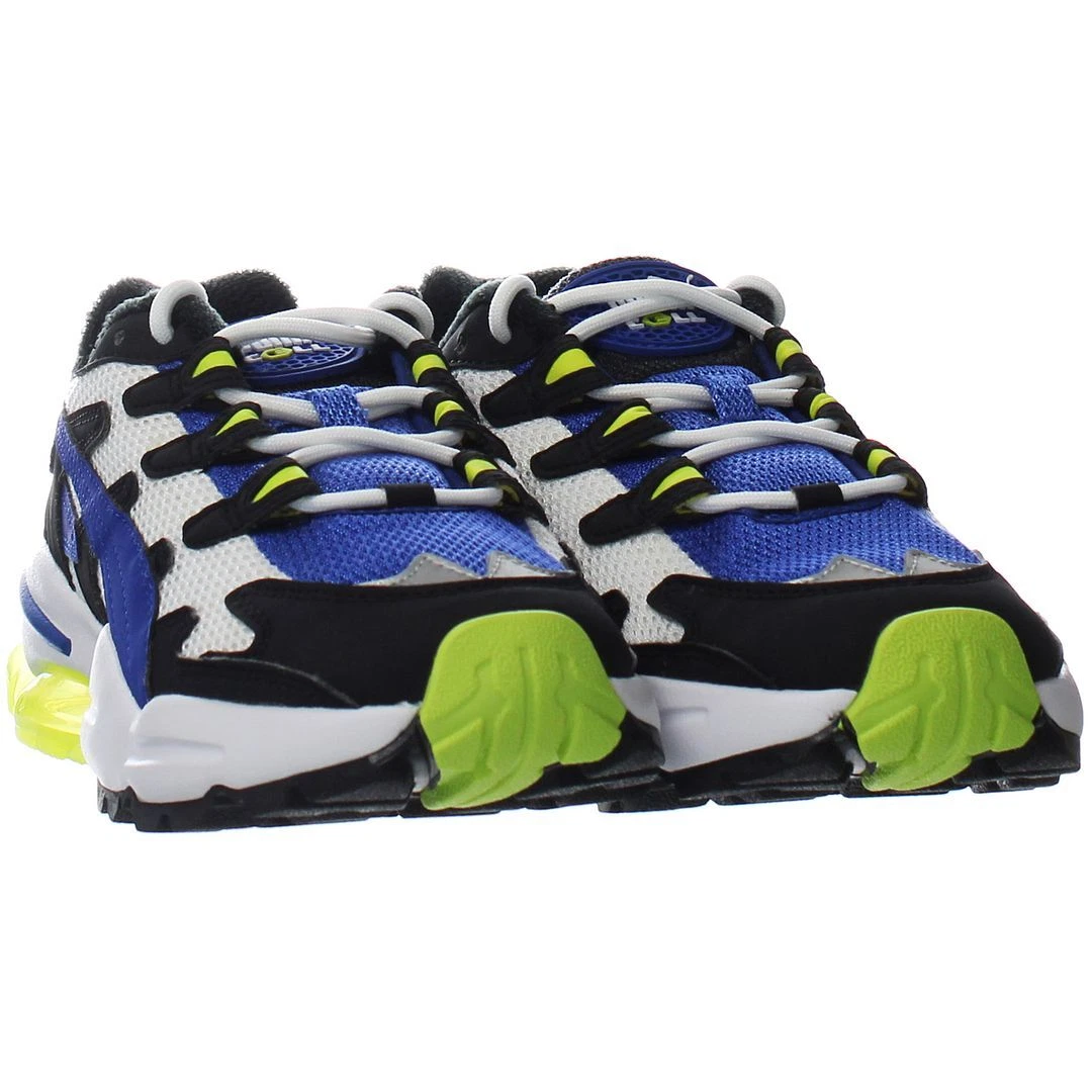 Puma Cell Alien OG Black Blue Low Lace Up Mens Trainers 369801 01