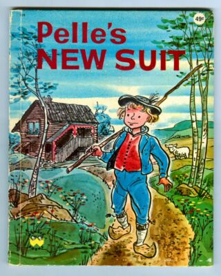 PELLE's NEW SUIT by Elsa Beskow & George Wilde! Vintage 1975 WONDER BOOK #803!