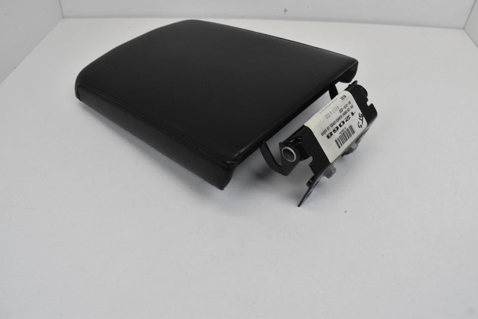 Cadillac STS 2006-2008 consola central cuero negro tapa reposabrazos OEM (ébano) Foto 3 de 4