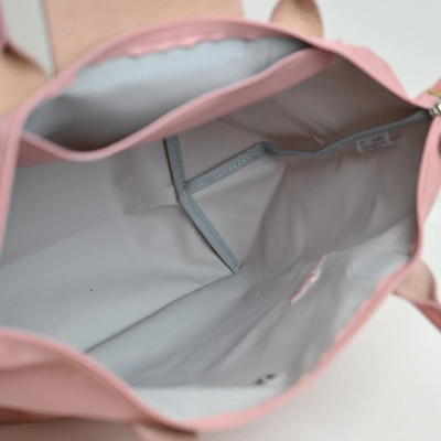 LONGCHAMP Le Pliage tote bag, pink Nylon Women New From Japan L