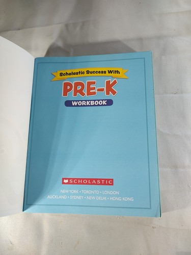 Scholastic Success with PRE-K Workbook READERS Paperbound 2019 - Picture 2 of 4
