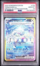 Pokemon TCG Terapagos ex 170/142 Stellar Crown SIR Holo ENG PSA 10