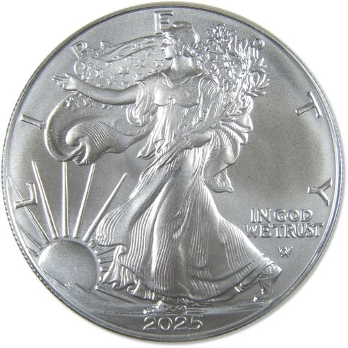 2025 American Silver Eagle Uncirculated Bullion $1 Coin