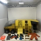 Vintage GI Joe 1972 Hasbro Adventure Team Mobile Support Vehicle w Accessories