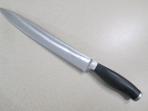CALPHALON FULL FORGED 8" SLICING  KNIFE-GERMAN STEEL-FREE SHIP IN USA