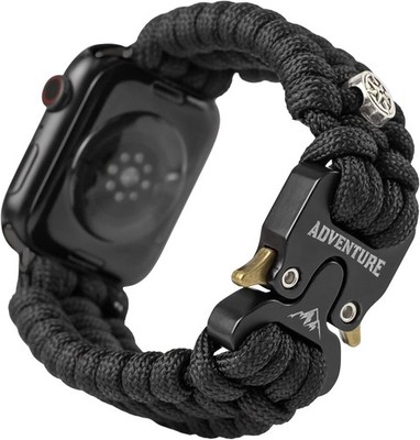 Paracord Strap Compatible with Apple Watch Series 7 6 5 4 38mm 40mm 44mm