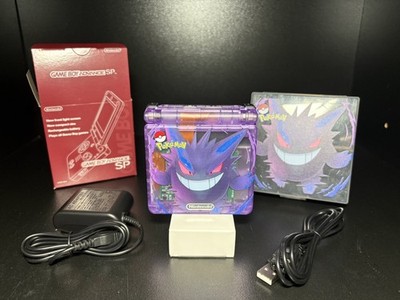 Nintendo Gameboy Advance SP IPS Backlit Screen Gengar Custom