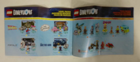 LEGO Dimensions The Lego Movie #71231 Instruction Book Manual ONLY