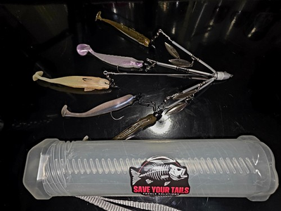 #ad A Rig Fishing Tackle Tube™ 3 Pack Free Shipping Stipers Bass Snook $14.99