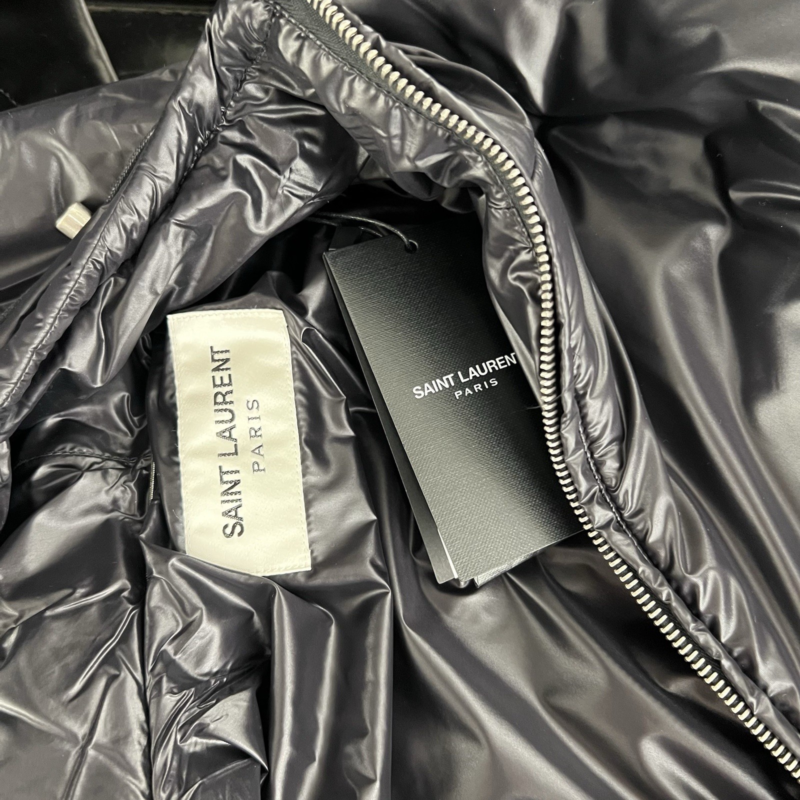 Saint Laurent YSL Logo Rain Jacket in All Sizes image 7