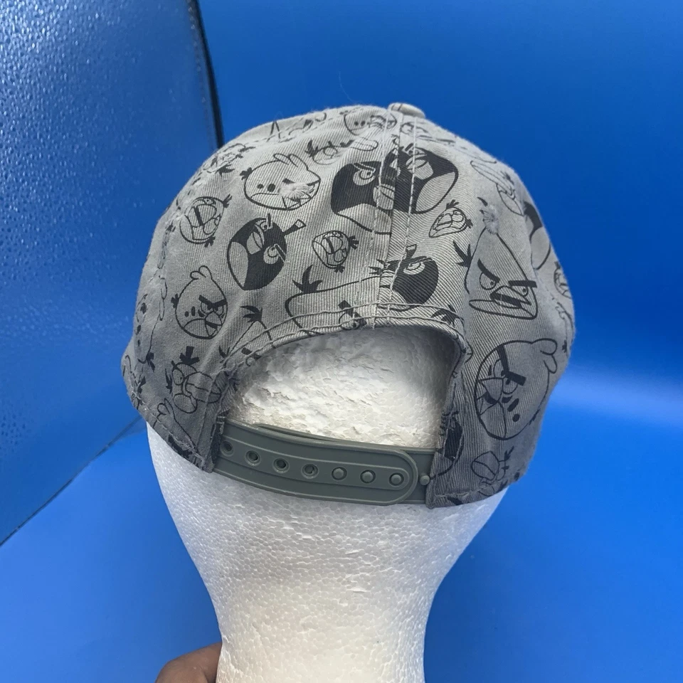 Angry Birds Snapback Logo Spell out Baseball Cap. - Image 3 of 4