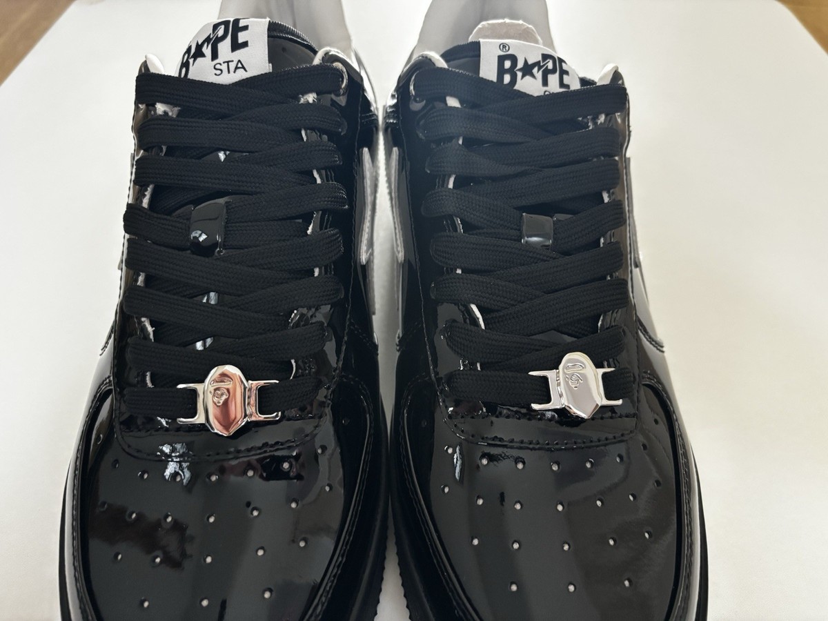 Authentic a bathing ape bape bape sta #1 black men