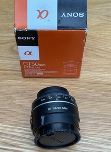 Sony DT 50mm f/1.8 SAM Prime Lens A-mount SAL50F18 49mm Filter