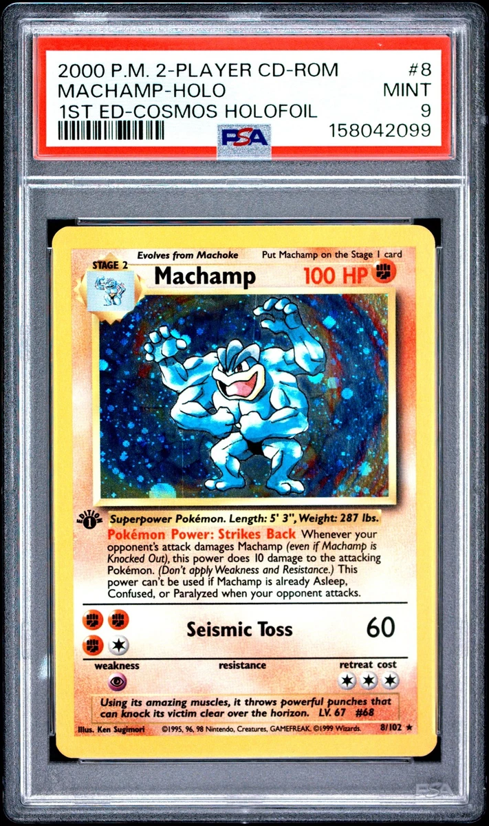 Machamp Pokémon TCG Professional Sports Authenticator (PSA) Grade