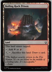 Boiling Rock Prison 267/447 Avatar: The Last Airbender MTG Land