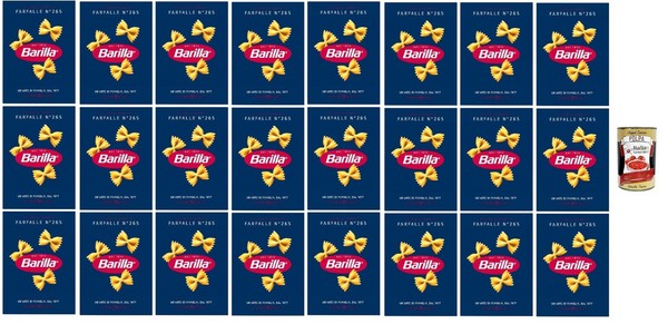 Barilla Farfalle N.265 Pasta 24X500G Schleifenpasta Al Dente +Polpa-image