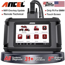 MT510 Motorcycle Fault Scan Diagnostic Tool All System Service Reset Fit For BMW