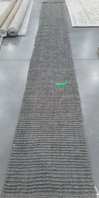 LIGHT GREY 2'-6'' x 20'-0'' Broken Thread Rug, Reduced Price 1172775241 NF447G-220